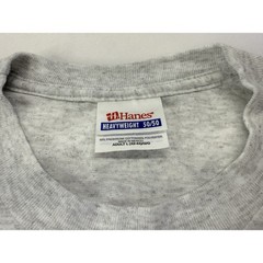 “Built For Speed” Racing Hanes Heavyweight 50/50 Light Grey T-Shirt Size Large