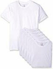 Hanes Ultimate Men’s ComfortSoft Crewneck Undershirt, White, 6-Pack L