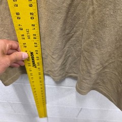 Buck Mason Yuma Hemp Cotton T-Shirt Mens L Straight Hem Tee Olive L 21×28