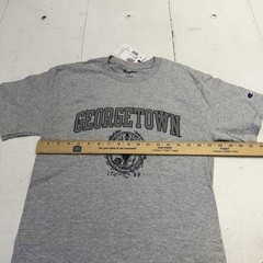 Georgetown Hoyas Shirt Mens Small Gray NCAA Basketball Champion Graphic Tee