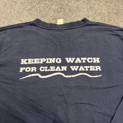 Santa Barbara Channelkeeper UCSB T-Shirt Unisex Medium Blue Single Stitch Tee