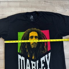Zion Rootswear Bob Marley Iron Lion Tri-Color , 100% Cotton, T-Shirt, sz Large