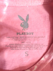 Playboy 3D Graphic T-Shirt Men’s Size SMALL, Short Sleeve, machine wash