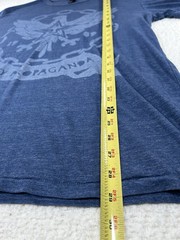 OBEY Propaganda Eagle Crest Graphic T Shirt XXL USA Made Tri Blend Streetwear