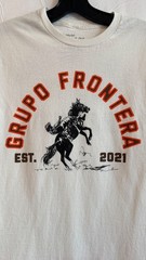 🌟 Grupo Frontera Jugando A Que No Pasa Nada Tour 2024 ORIG MERCH Tshirt S
