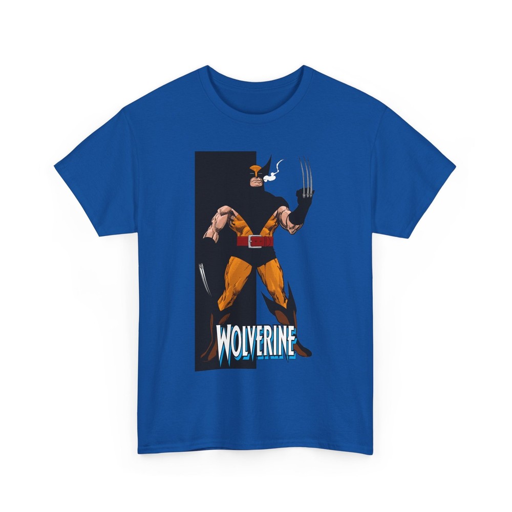 Wolverine T-Shirt Marvel Comics John Byrne Art X-Men Logan Vintage-Style Tee