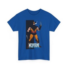 Wolverine T-Shirt Marvel Comics John Byrne Art X-Men Logan Vintage-Style Tee