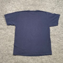 Campus Colors Mens Navy Blue US Navy Collegiate Graphic T-Shirt Size Large