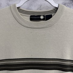 Vintage Skate Knit T Shirt Mens M Striped Long Sleeve Y2K Grunge Skateboarding