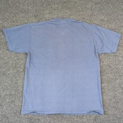 Russell Athletic Pro Cotton Pocket T-Shirt Mens Medium Blue Short Sleeve Tee