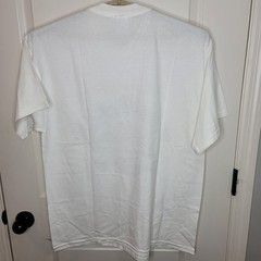 VTG Alaska Nature T Shirt XL White Gildan Bald Eagle Mountain Graphic Souvenir