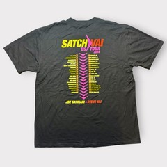 Joe Satriani Steve Vai Satch/Vai US Tour 2024 T-Shirt Black XL Gildan Softstyle
