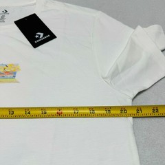 Converse Tee Men’s Size Medium All Star White Short Sleeve Graphic Pullover NWT