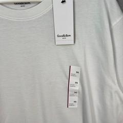 Goodfellow & Co White Crewneck T-Shirt Mens XXL Standard Fit NEW!