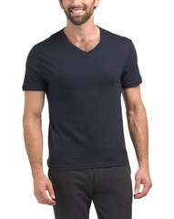 NEW Levi’s Men’s Tees T-Shirts 3 Pack M L White Gray Black V-Neck Cotton V1