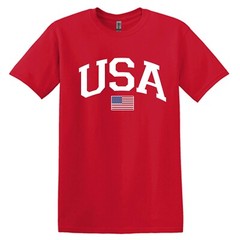 Patriotic American USA Graphic Tee | USA T-shirt | USA Flag T-shirt