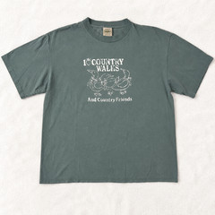 Mossimo T Shirt Large Made USA Country Walks Geese Ducks Cottagecore Vtg Y2K 90s