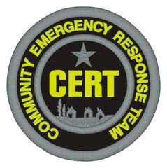 CERT Community Emergency Response Team Embroidered Tee Shirt #1073