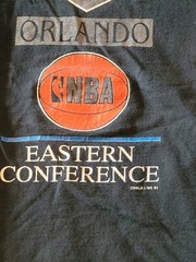 Vintage 1993 Orlando Magic Chalk Line T-Shirt Mens XL Single Stitch USA Made 90s