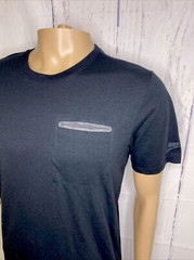 Nike Shirt Men Sz M The Nike Tee Athletic Cut Essential Pocket Longer Length