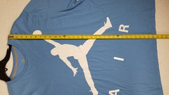 JORDAN JUMPMAN OUTFIT SHIRT + SHORTS UNC BLUE NAVY BLUE Y2K RARE (SIZE 4XL)