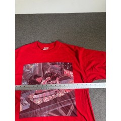 Supreme Gas Tee Always Open SS22 Red Men’s Size Medium USA Made T Shirt