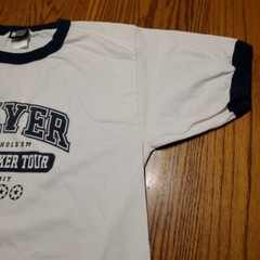 World Poker Tour Ringer TShirt Mens Large 2004 No Limit Player Texas Hold Em