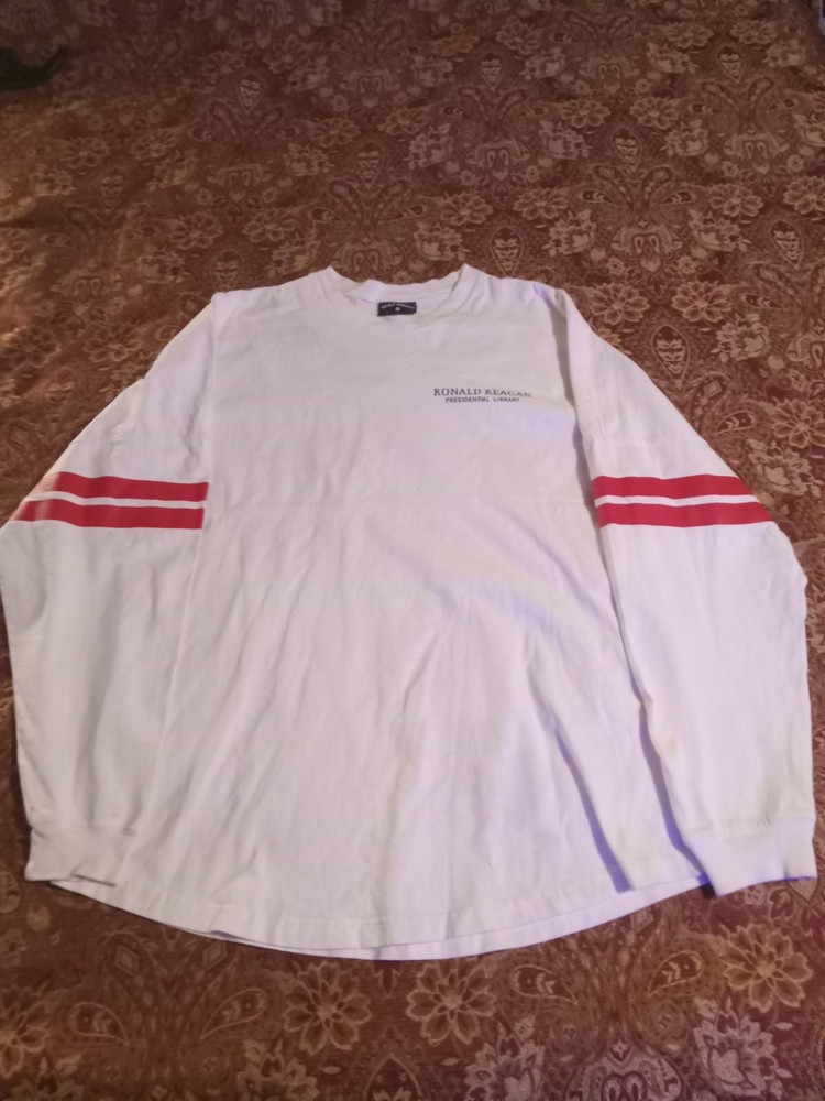 Ronald Reagan pres. library jersey Large Long sleeve