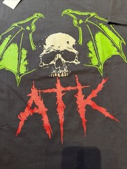Gallery Dept Art That Kills ATK Skull Black Tee Size Small Brand New