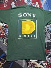 Vintage Sony D-WAVE Shirt Logo Men’s Large SONY Wireless Telecommunications