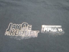 Jay Oe Shirt Mens 2XL Black Kurpt Rap Hip Hop Raw B T-Shirt Adult XXL West Coast