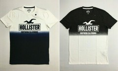 Hollister Men’s Ombre Graphic T-Shirt Crew Neck Logo Tee Size XXS XS S M L New!!