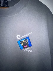Vintage Wave Riding Vehicles Shirt Mens L Surf Dog Graphic Sleeve USA 90s y2k