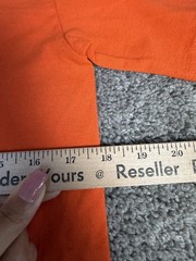 Freddie Mercury Shirt Mens S Orange Graphic Crew Neck Cotton Tagless Music