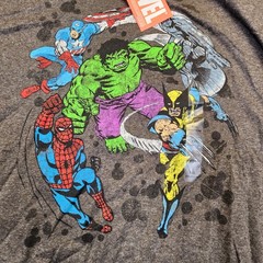 Vintage – Marvel Mad Engine Avengers Hulk Comics Superhero Size XXL 2XL – NWT