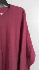 New-Men’s Hanes Beefy Long Sleeve Pullover Cotton Shirt.soft.durable.sz 3xl