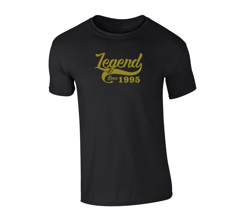 Legend Since Unisex T Shirt – Birthday Anniversary Date Cool Funny