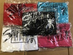 Supreme Limonious Super Supreme Tee Teal White Red Black Fuchsia S/S 17