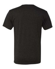 6010 Next Level Apparel Unisex Triblend T-Shirt Vintage Black XS