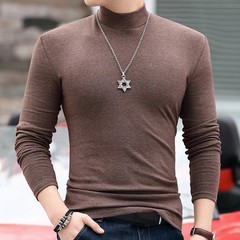 Stylish Mens Half Turtleneck Long Sleeve Thermal Tops for Every Season Wear