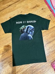 Star Wars The Mandalorian and Grogu Movie Promo T-Shirt Size M Medium Barco HDR