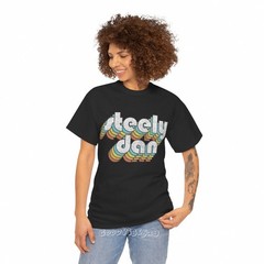 Steely Dan 80s Retro Typography Vintage Music Fan S-5XL Tee Men Women Unisex