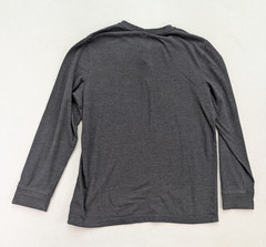 Croft & Barrow Men’s Henley Long Sleeve T-Shirt Size M Gray Classic