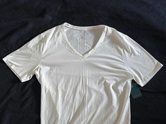 NWT Tommy John white T-shirt XL spandex/cotton lightweight