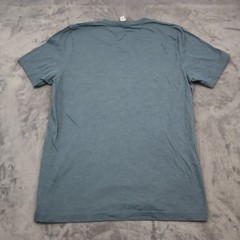 Bella Canvas Shirt Mens L Heather Cowboy Take Me Away Printed Vneck Casual Tee