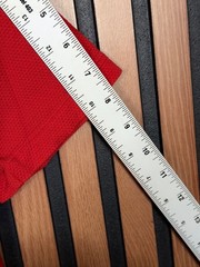 COS T Shirt Small Mens Red Textured Fabric Athletic Short Sleeve Tee