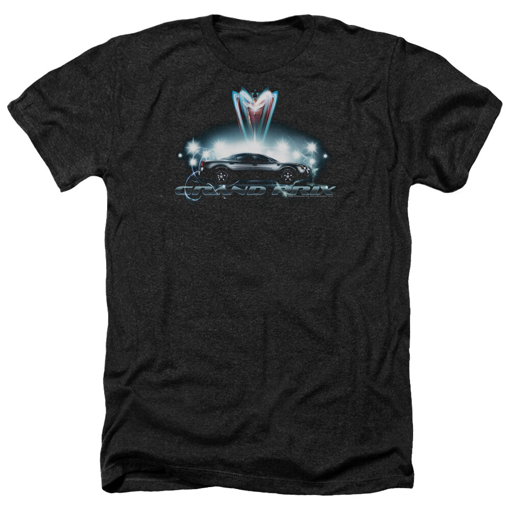 PONTIAC SILVER GRAND PRIX Licensed Adult Men’s Heather Tee Shirt SM-3XL
