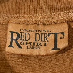 Vtg 90s Red Dirt Men’s Shirt Orange L Hawaii State Fish Humuhumunukunukuapua’a