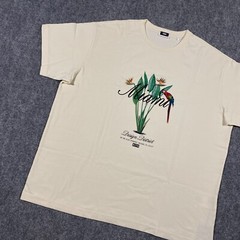 Kith Miami Design District Exclusive Macaw Tee Shirt Adult XXL Sandrift Beige