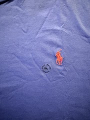 Polo Ralph Lauren Men Classic Fit Blue Crewneck T-Shirt Fit Tee Pull-On Size 2XL
